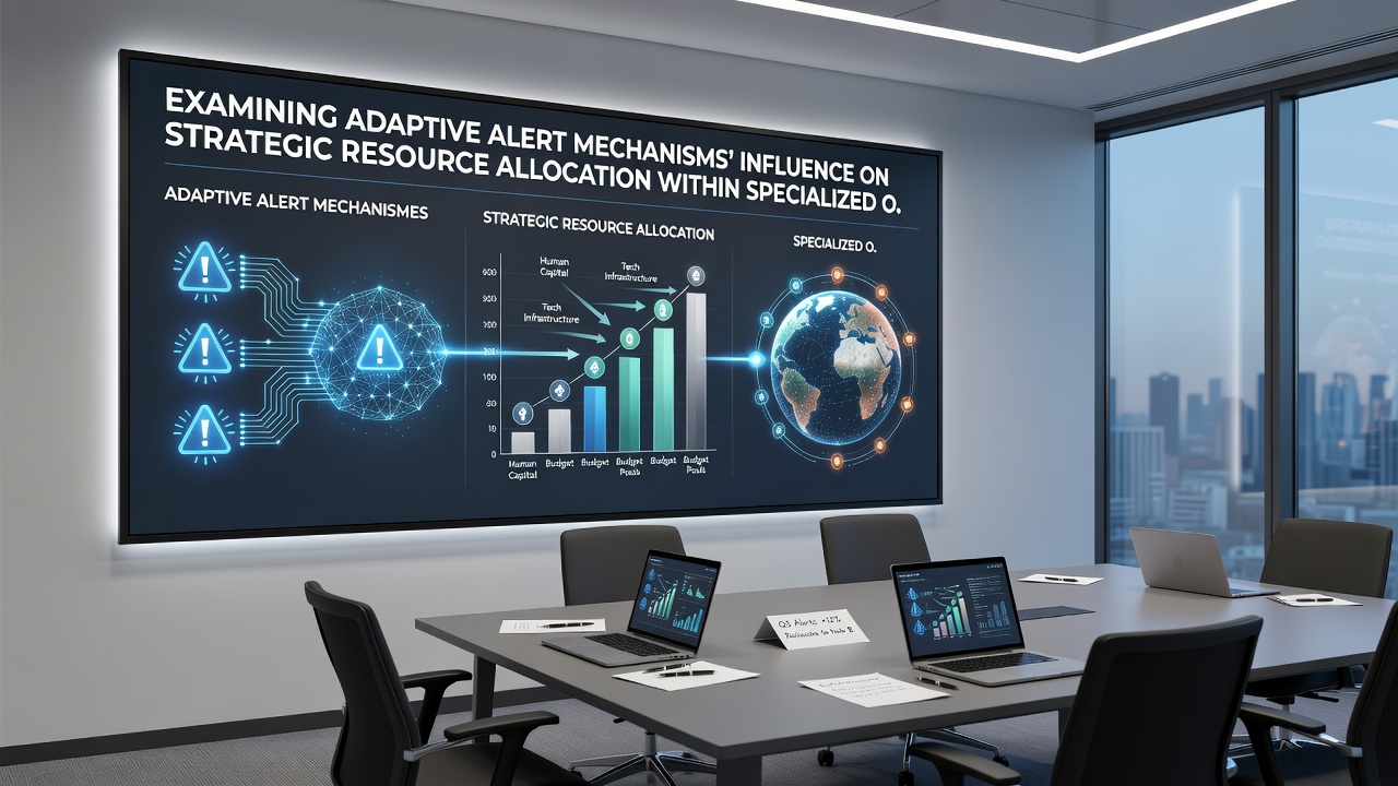 Analytics view illustrating how alert-driven decisions affect budget distribution across marketplace categories